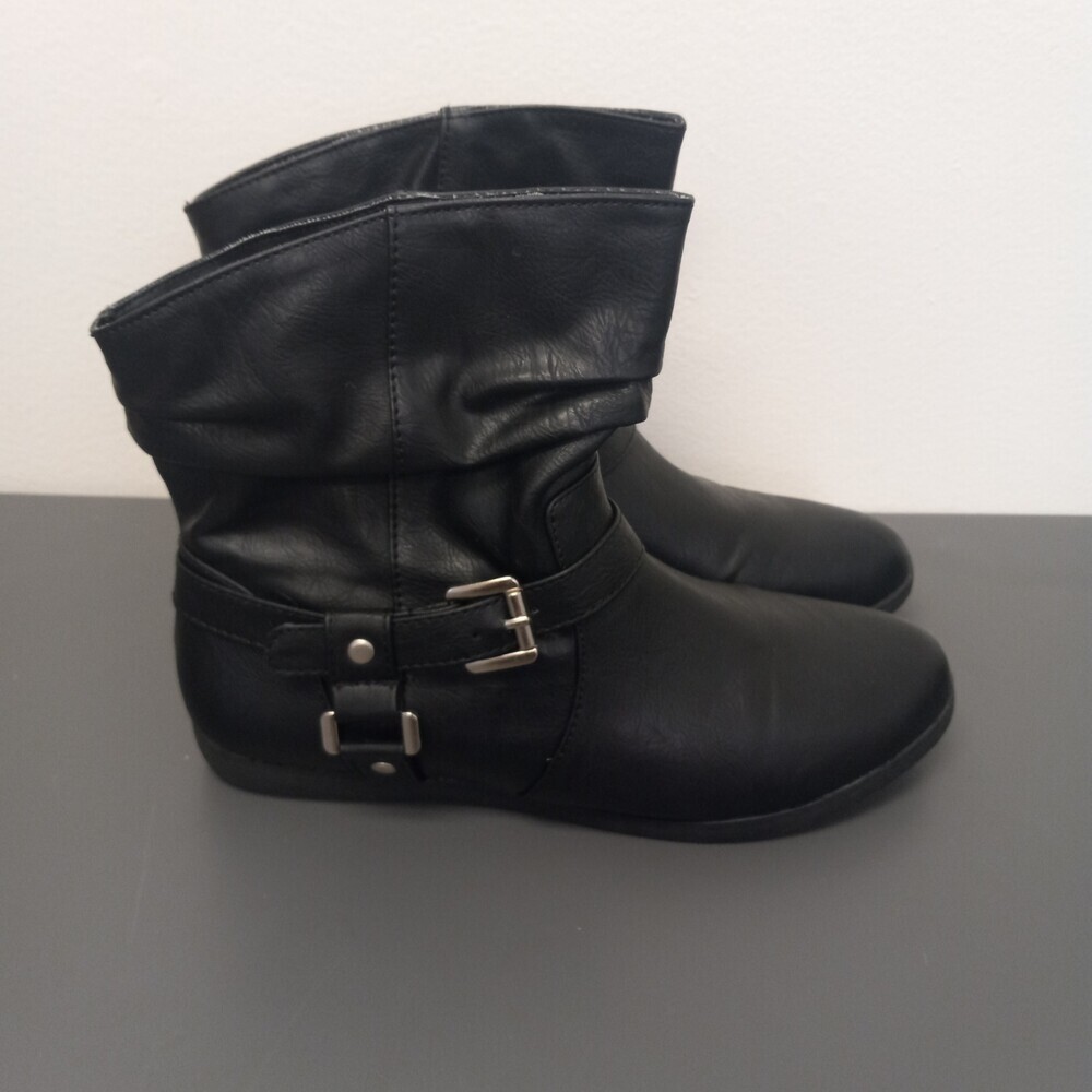 So Authentic American Heritage Black Ankle Boots 7.5 - Picture 4 of 9